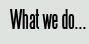what we do
